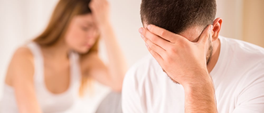 Kinderwunsch durch Impotenz verwehrt, so sehen die Symptome aus