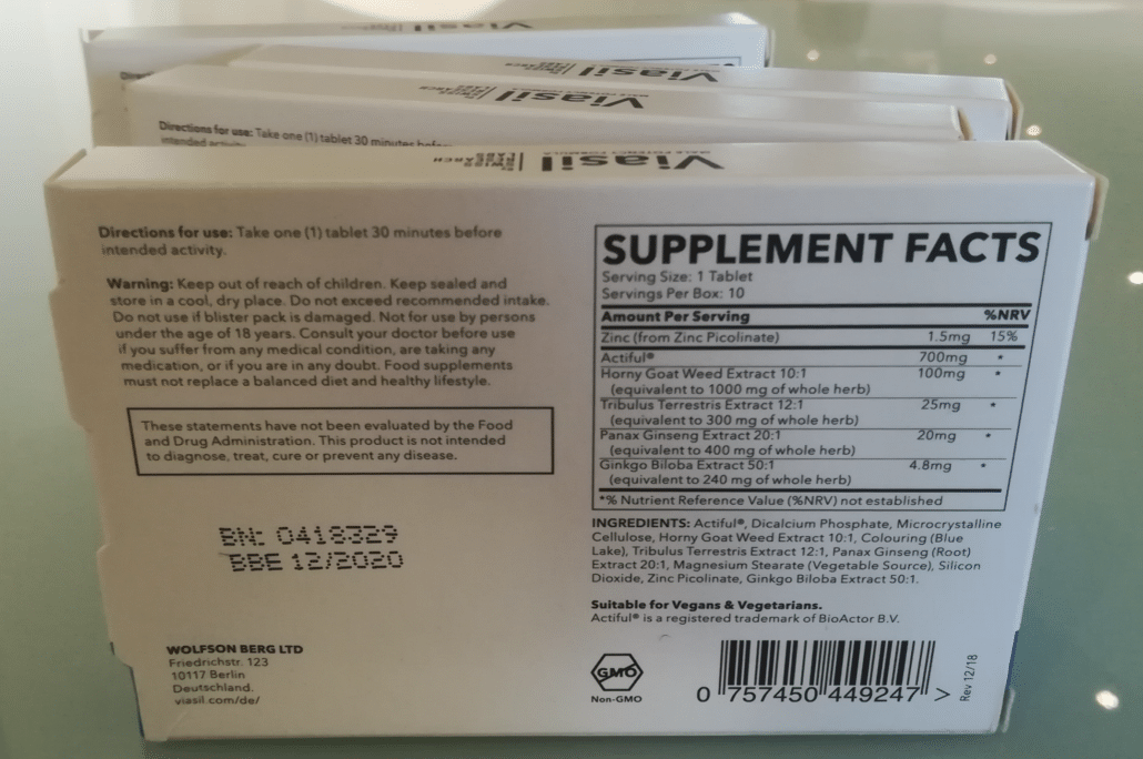 Hochwirksame Tabletten dank bester Inhaltsstoffe
